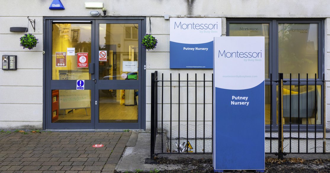 Montessori Nursery Busy Bees Childcare in Putney London